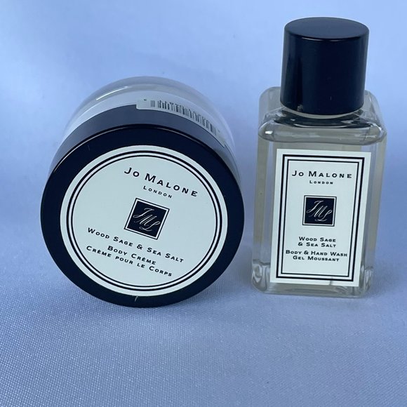 Jo Malone Wood Sage & Sea Salt - 2pc, Body Cream, Body Hand Gel Wash, NEW - Picture 12 of 15